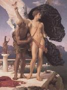 Alma-Tadema, Sir Lawrence Frederic Leighton,Daedalus and Icarus (mk23) Norge oil painting reproduction